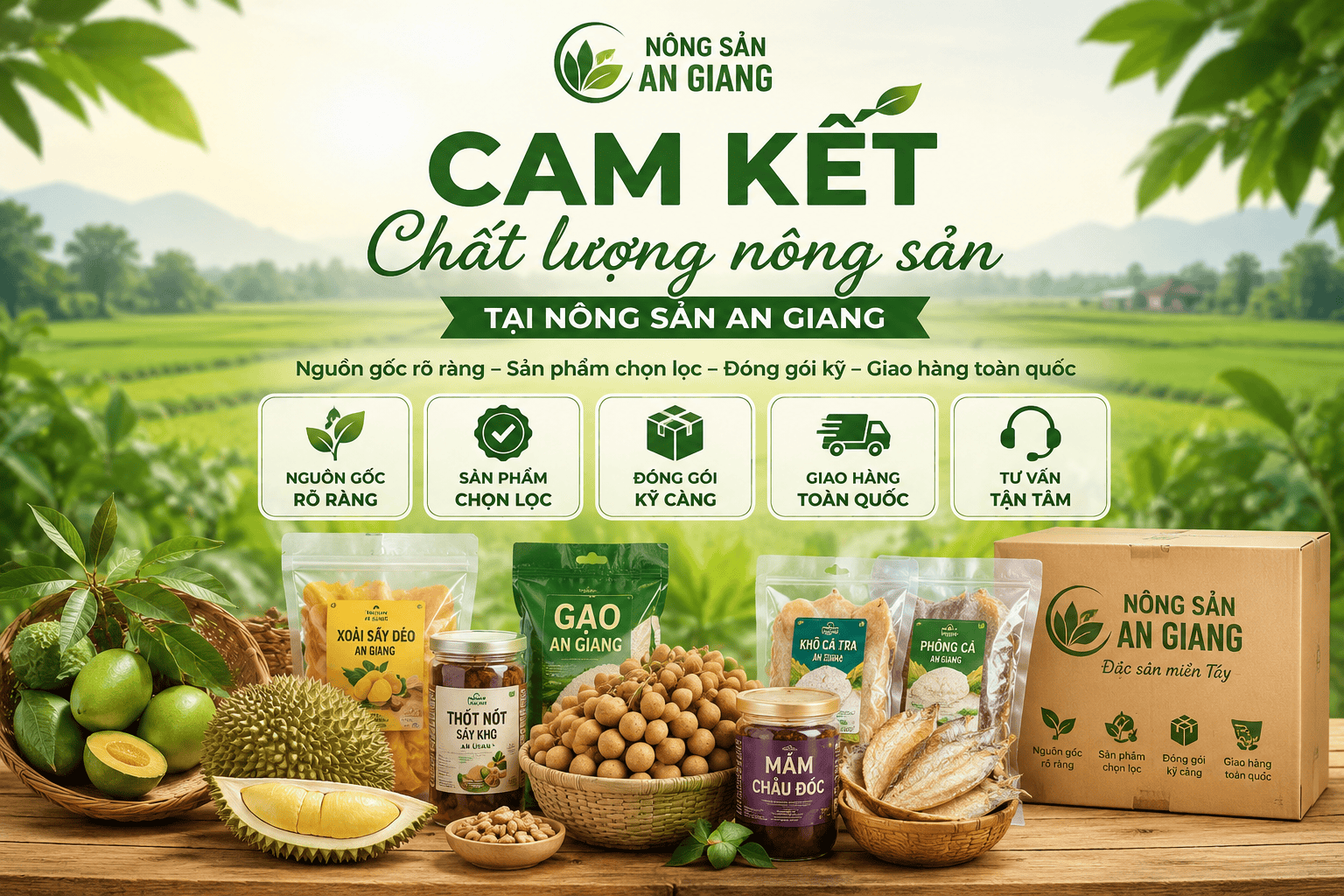 Cam Kết Chất Lượng Nông Sản Tại Nông Sản An Giang 1 Cam kết chất lượng nông sản tại Nông Sản An Giang