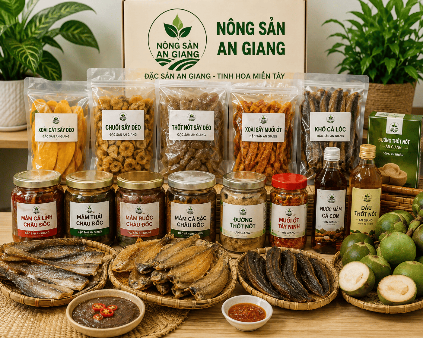 Các sản phẩm đặc sản An Giang chọn lọc