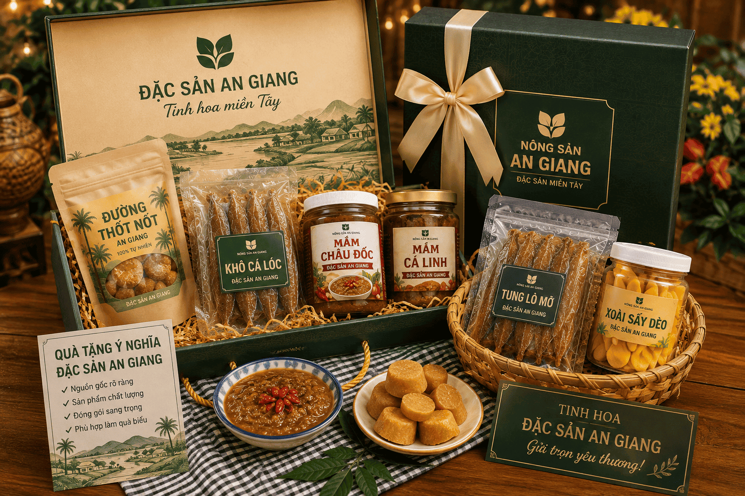 Các sản phẩm đặc sản An Giang phù hợp làm quà
