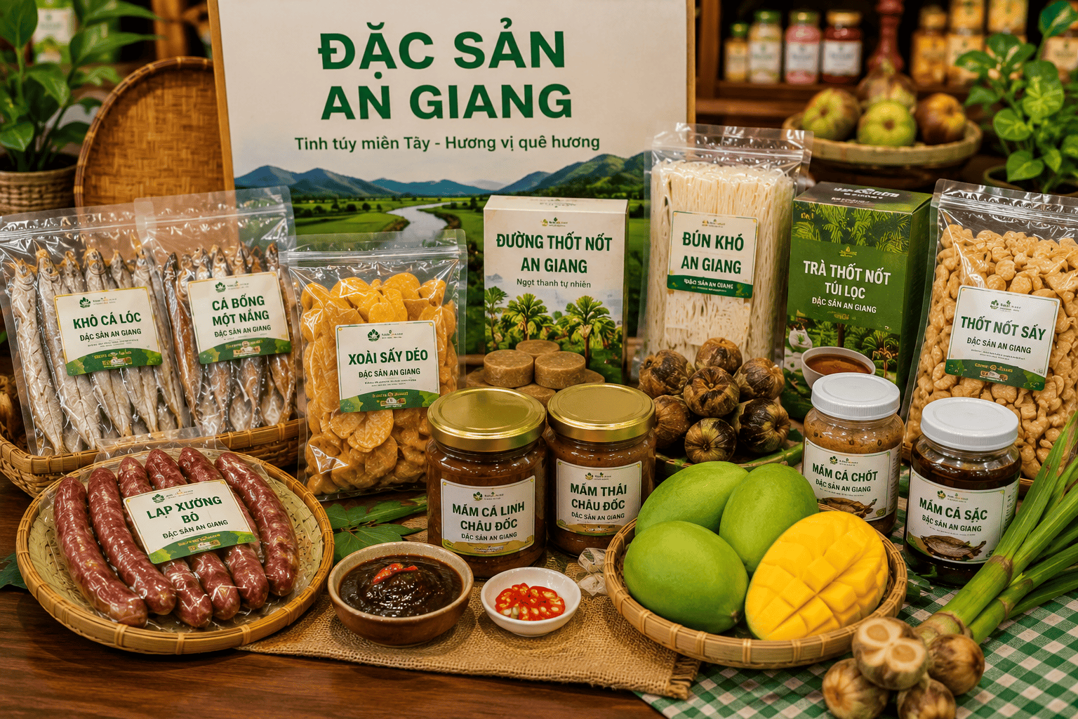 Cửa Hàng Đặc Sản An Giang – Đặc Sản Địa Phương Chọn Lọc, Dễ Đặt Mua 4 Đặc sản An Giang được kiểm tra và đóng gói kỹ trước khi giao