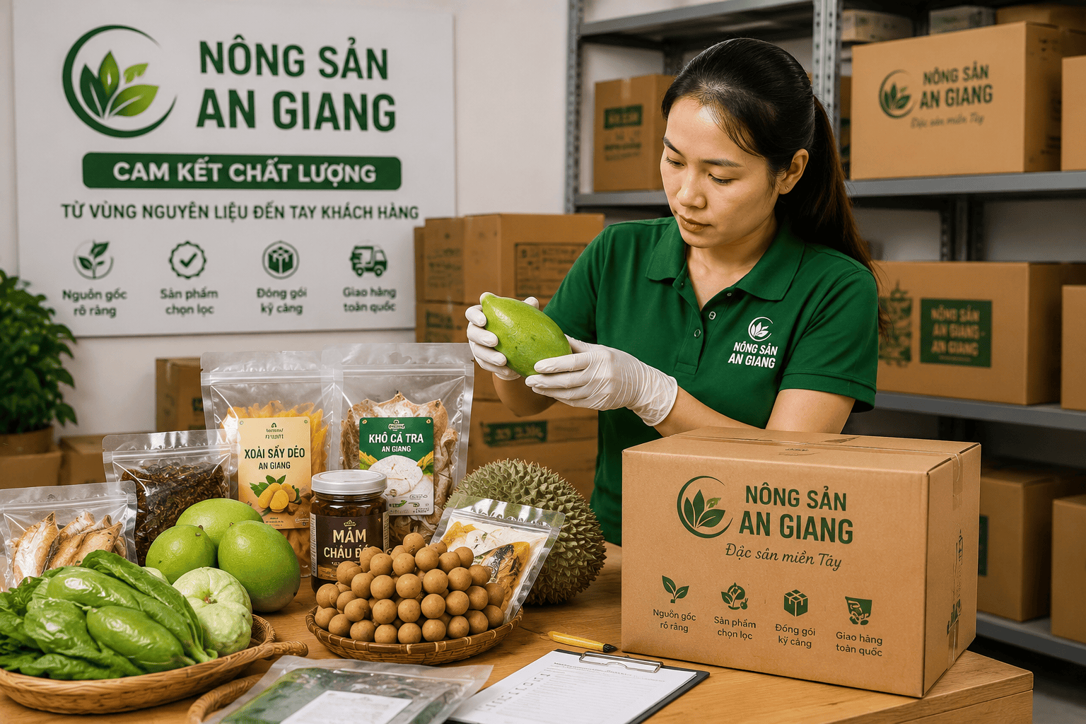 Cam Kết Chất Lượng Nông Sản Tại Nông Sản An Giang 6 Kiểm tra thông tin nông sản khi mua online